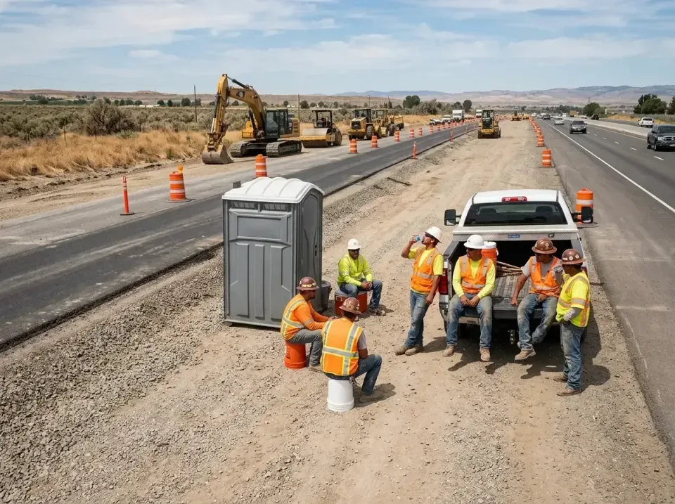 highway-road-construction-crew-007 — frequently asked questions, Porta Potty and Restroom Rentals in Romeoville, IL